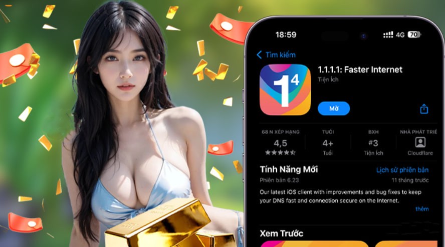 Hình ảnh quảng cáo của 33wim hiển thị nền tảng và các lợi ích